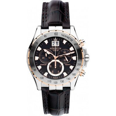 Men's Michel Herbelin Newport Trophy Chronograph Watch 36675/TR14MA