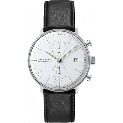 Men's Junghans Max Bill Chronoscope Automatic Chronograph Watch 027/4600.00