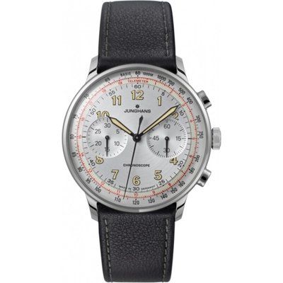 Mens Junghans Meister Telemeter Automatic Chronograph Watch 027/3380.00