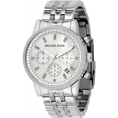 Ladies Michael Kors Ritz Chronograph Watch MK5020