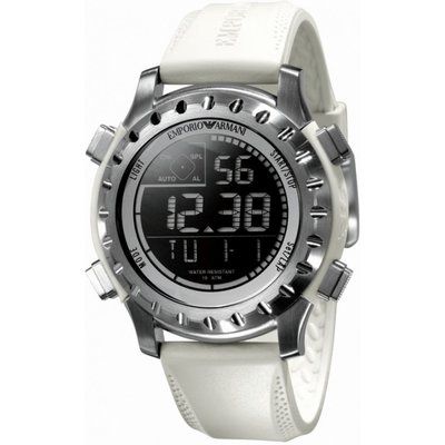 Mens Emporio Armani Alarm Chronograph Watch AR5853