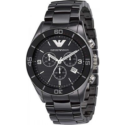 Men's Emporio Armani Ceramic Chronograph Watch AR1421