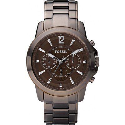 Mens Fossil Grant Chronograph Watch FS4608