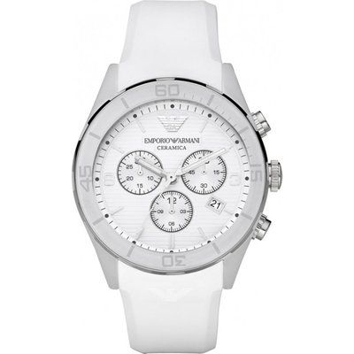 Men's Emporio Armani Ceramic Chronograph Watch AR1435