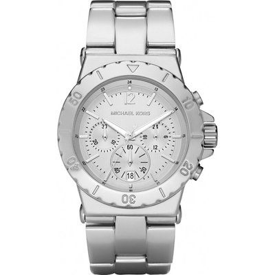 Ladies Michael Kors Aluminium Chronograph Watch MK5462