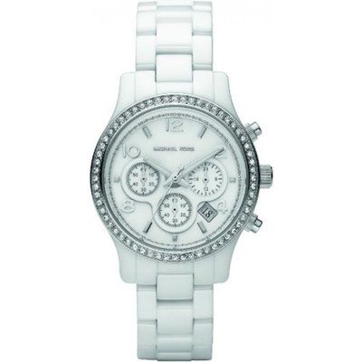Ladies Michael Kors Ceramic Chronograph Watch MK5469