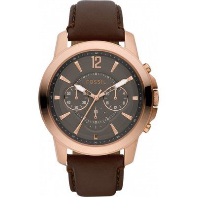 Mens Fossil Grant Chronograph Watch FS4648