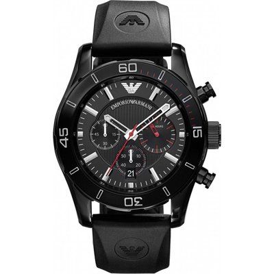 Mens Emporio Armani Sports Luxe Chronograph Watch AR5948