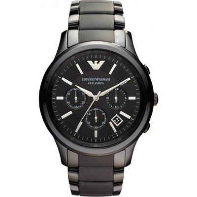 Men's Emporio Armani Ceramic Chronograph Watch AR1452