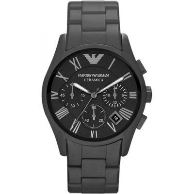 Men's Emporio Armani Ceramic Chronograph Watch AR1457