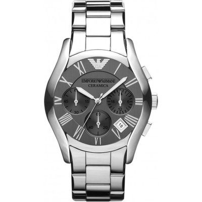 Mens Emporio Armani Ceramic Chronograph Watch AR1465