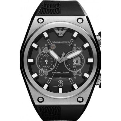 Men's Emporio Armani Supermeccanico Limited Edition Automatic Chronograph Watch AR4902
