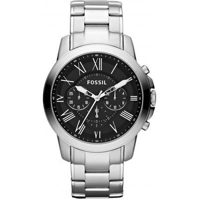 Mens Fossil Grant Chronograph Watch FS4736