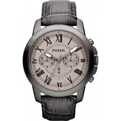 Mens Fossil Grant Chronograph Watch FS4766
