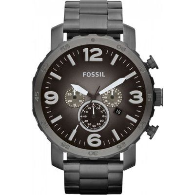 Mens Fossil Nate Chronograph Watch JR1437