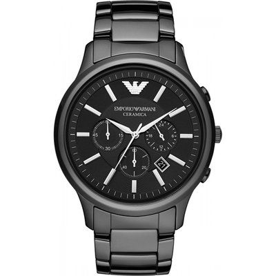 Men's Emporio Armani Ceramic Chronograph Watch AR1474