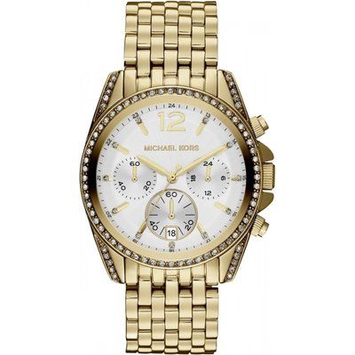 Ladies Michael Kors Pressley Chronograph Watch MK5835
