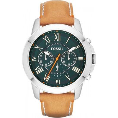Mens Fossil Grant Chronograph Watch FS4918