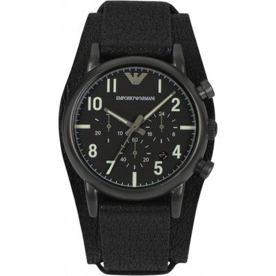Men's Emporio Armani Chronograph Cuff Watch AR1830