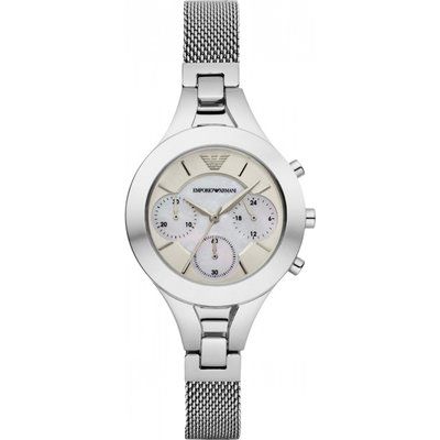 Ladies Emporio Armani Chronograph Watch AR7389