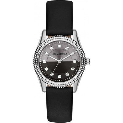 Ladies Karl Lagerfeld Petite Stud Watch KL2821