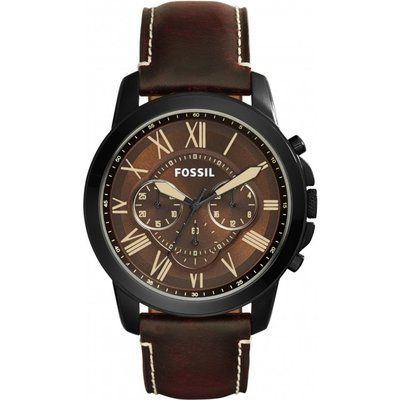 Mens Fossil Grant Chronograph Watch FS5088
