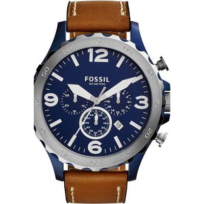 Mens Fossil Nate Chronograph Watch JR1504