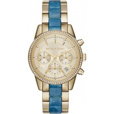 Ladies Michael Kors RITZ Chronograph Watch MK6328