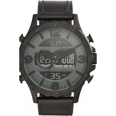 Mens Fossil Nate Chronograph Watch JR1520