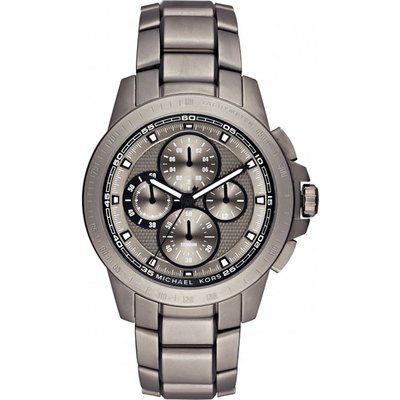 Mens Michael Kors Titanium Titanium Chronograph Watch MK8530