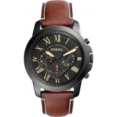 Mens Fossil Grant Chronograph Watch FS5241