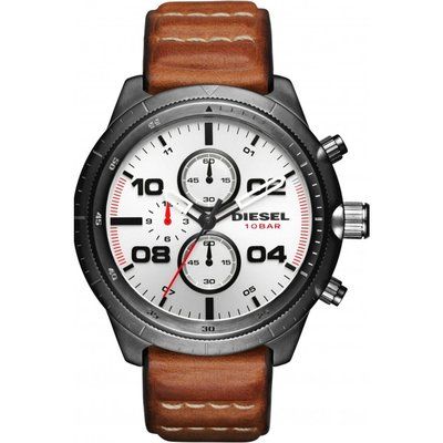 Men's Diesel Padlock Chronograph Watch DZ4438