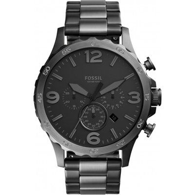 Mens Fossil Nate Chronograph Watch JR1527
