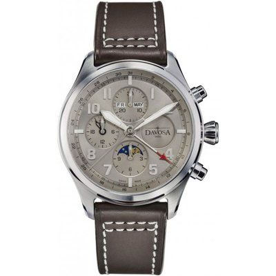 Davosa Newton Pilot Moonphase Chrongraph Limited Edition Watch 16158615