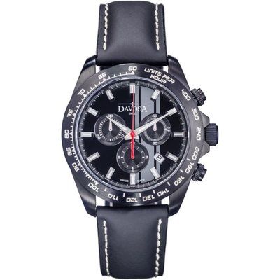 Davosa Speedline TX Interchangeable Strap Set Chronograph Watch 16248855
