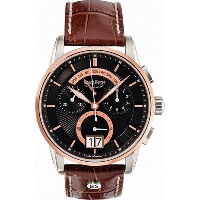 Men's Bruno Sohnle Grandios Chronograph Watch 17-63117-745