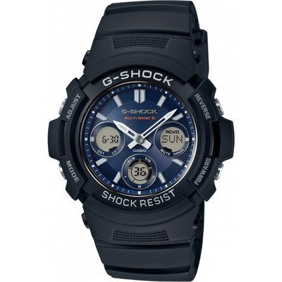 Men's Casio G-SHOCK Alarm Chronograph Watch AWG-M100SB-2AER