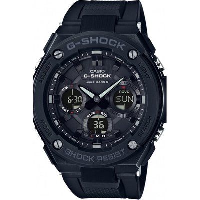 Mens Casio G-Steel Alarm Chronograph Radio Controlled Watch GST-W100G-1BER