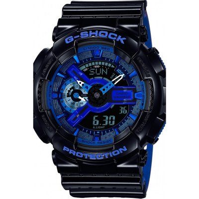 Mens Casio G-Shock Alarm Chronograph Watch GA-110LPA-1AER