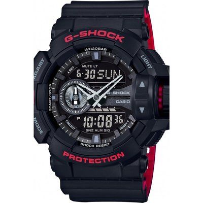 Men's Casio G-Shock Alarm Chronograph Watch GA-400HR-1AER