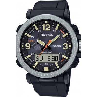 Men's Casio Pro-Trek Alarm Chronograph Watch PRG-600-1ER