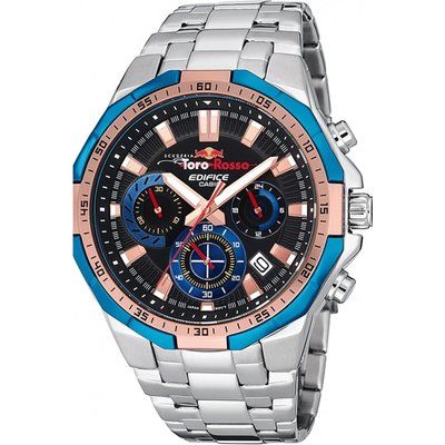 Men's Casio Edifice Toro Rosso Special Edition Chronograph Watch EFR-554TR-2AER