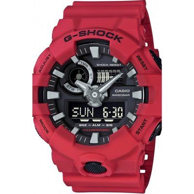 Men's Casio G-Shock Alarm Chronograph Watch GA-700-4AER