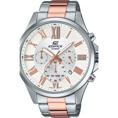 Men's Casio Edifice Retrograde Chrono Chronograph Watch EFV-500SG-7AVUEF
