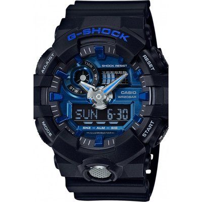 Men's Casio G-Shock Alarm Chronograph Watch GA-710-1A2ER