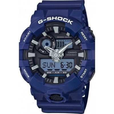 Mens Casio G-Shock Alarm Chronograph Watch GA-700-2AER