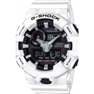 Men's Casio G-Shock Alarm Chronograph Watch GA-700-7AER