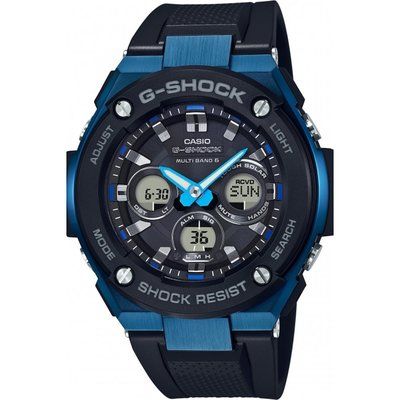 Men's Casio G-Steel Midsize Alarm Chronograph Radio Controlled Watch GST-W300G-1A2ER