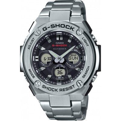 Mens Casio G-Steel Midsize Alarm Chronograph Radio Controlled Watch GST-W310D-1AER