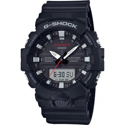 Mens Casio G-Shock Alarm Chronograph Watch GA-800-1AER